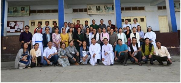 Participants of the two-day program for catechists and leaders of various teams.